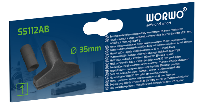 WORWO SSAWKA WELUR SS-112AB 35mm + redukcja
