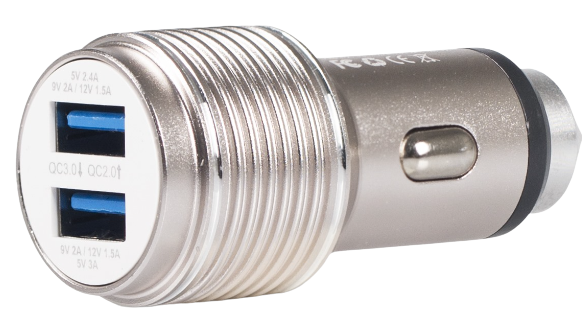 LIBOX ŁADOWARKA SAMOCHODOWA QC 2xUSB 3A LB-0145