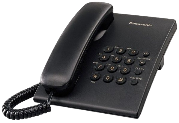 PANASONIC TELEFON KX-TS500 czarny