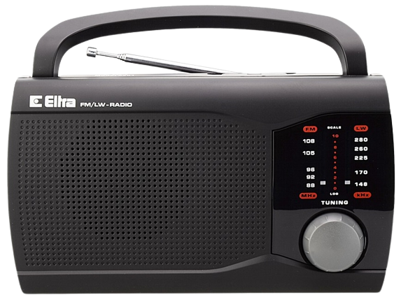 ELTRA RADIO EWA srebrne