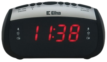 ELTRA RADIOBUDZIK ZOSIA 312-PLL, LED czarny