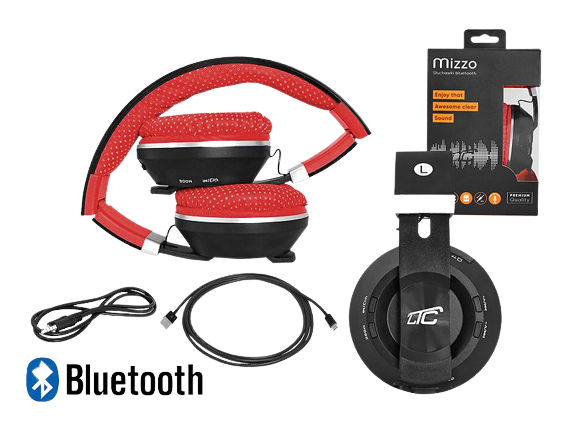 LTC SŁUCHAWKI BLUETOOTH MIZZO LXBT-1000 1 / 2 / 3
