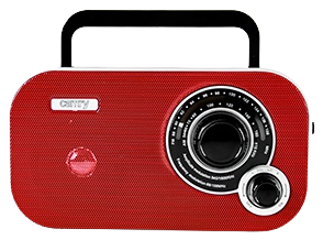 CAMRY RADIO CR-1140R czerwone