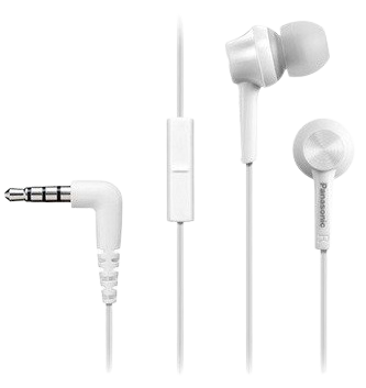 PANASONIC SŁUCHAWKI RP-TCM115 białe