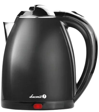 ŁUCZNIK CZAJNIK WK-180 1,8L 1800W INOX, czarny