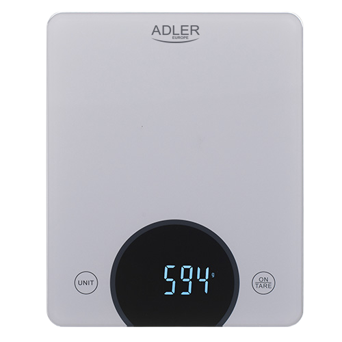 ADLER WAGA KUCHENNA AD-3173S udźwig 10kg srebrna