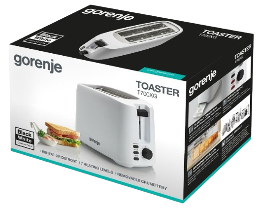 GORENJE TOSTER T-700XG 700W