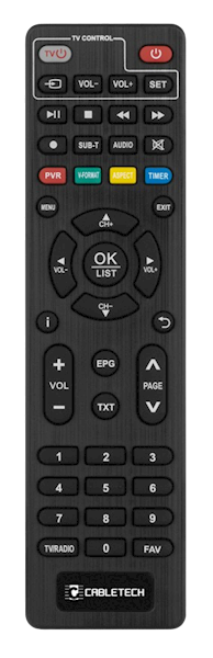 CABLETECH TUNER DEKODER DVB-T2 URZ-0338A