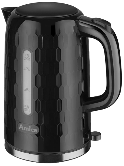 AMICA CZAJNIK KM-3010 1,7L, 2200W, STRIX, czarny