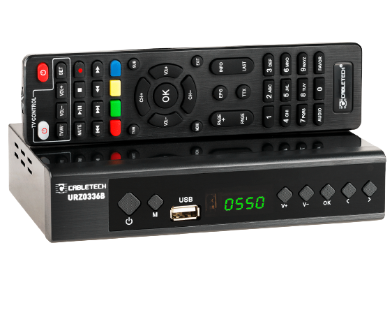 CABLETECH TUNER DEKODER DVB-T2 URZ-0336B