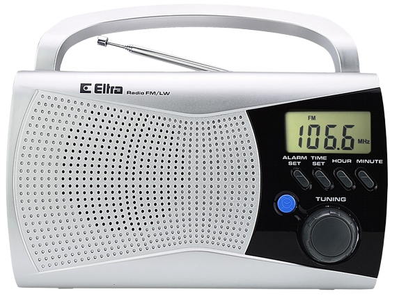 ELTRA RADIO KINGA 2 srebrne