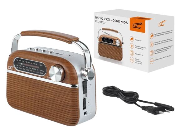 LTC RADIO LTC-2027 NIDA BT USB SD akumulator