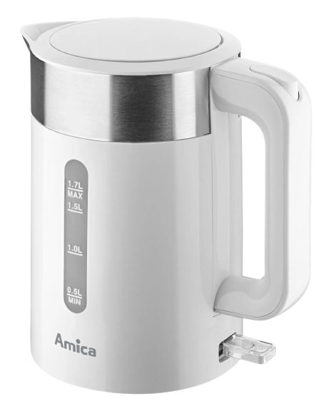 AMICA CZAJNIK KD-3011 1,7L 2200W STRIX, biały