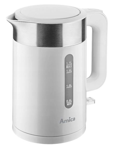 AMICA CZAJNIK KD-3011 1,7L 2200W STRIX, biały