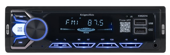 KRUGER&MATZ RADIO SAMOCHODOWE KM-2014