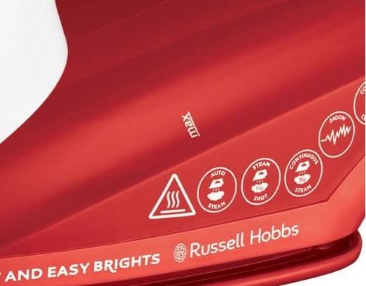 RUSSELL HOBBS ŻELAZKO 26481-56 2400W czerwone