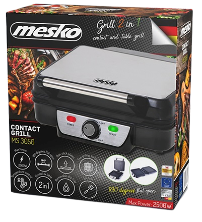 MESKO GRILL ELEKTRYCZNY MS-3050 2500W kontaktowy
