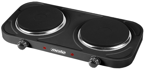 MESKO KUCHENKA ELEKTRYCZNA 2-PŁYTOWA MS-6509 2000W
