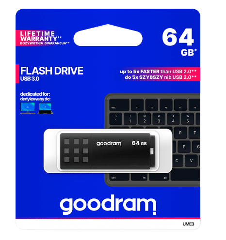 GOODRAM PENDRIVE 64GB USB 3.2 szybki