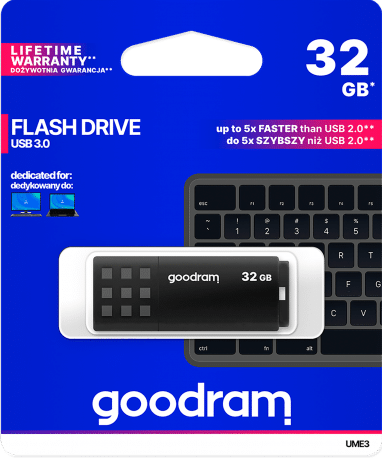 GOODRAM PENDRIVE 32GB USB 3.2 szybki