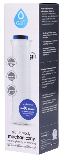 DAFI FILTR POLIPROPYLENOWY DO WODY 25cm (RS-237-41