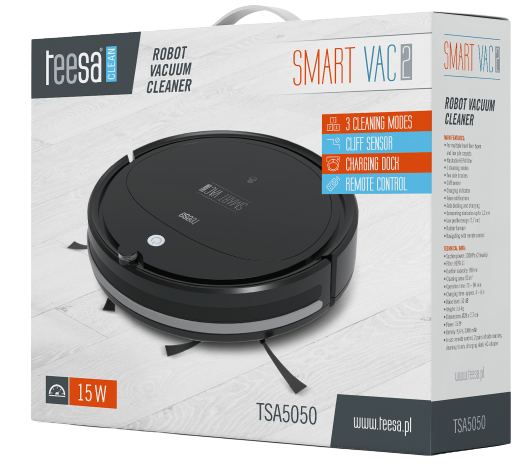 TEESA ROBOT SPRZĄTAJĄCY SMART TSA-5050 VAC2