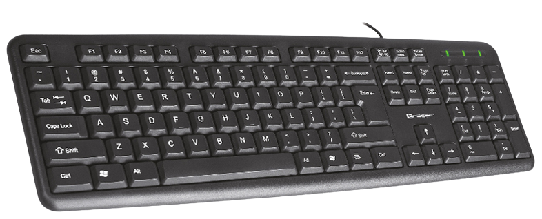 TRACER KLAWIATURA MAVERICK BLACK USB