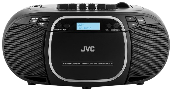 JVC BOOMBOX RC-E561B DAB czarny