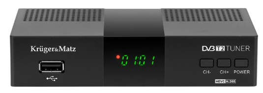 KRUGER&MATZ TUNER DEKODER DVB-T2 KM-0550D