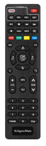 KRUGER&MATZ TUNER DEKODER DVB-T2 KM-0550D