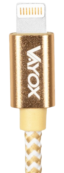 VAYOX KABEL USB-IPHONE 2m VA-0185 złoty