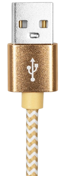 VAYOX KABEL USB-micro USB 2m VA-0192 złoty