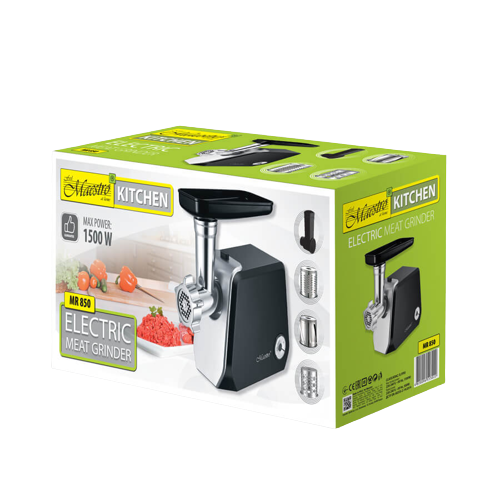 MAESTRO MASZYNKA DO MIĘSA MR-850 1500W szatkownica, kiełbasiarka