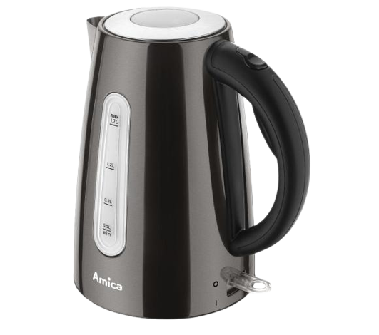AMICA CZAJNIK KF-4031 1,7L 2200W INOX, czarny