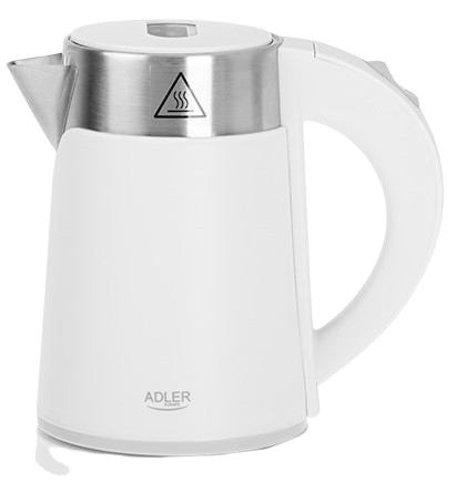 ADLER CZAJNIK AD-1372 W 0,6L 800W biały