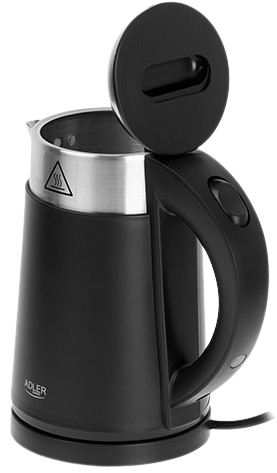 ADLER CZAJNIK AD-1372 B 0,6L 800W czarny
