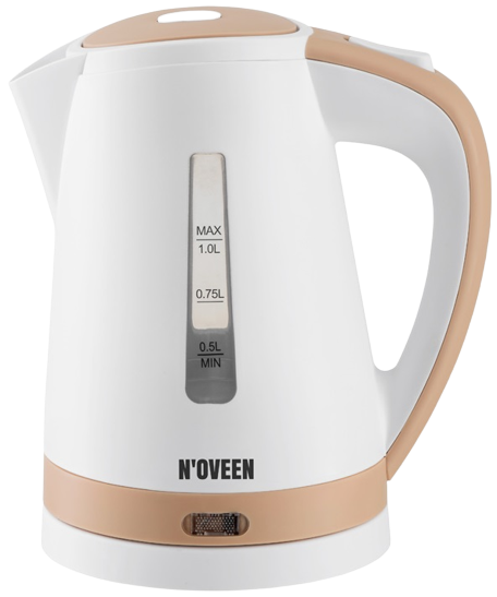 NOVEEN CZAJNIK EK-1202 1L 2200W biało-beżowy