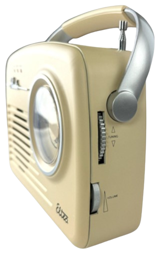 ELTRA RADIO LUIZA RETRO USB sieć akumulator wanilia