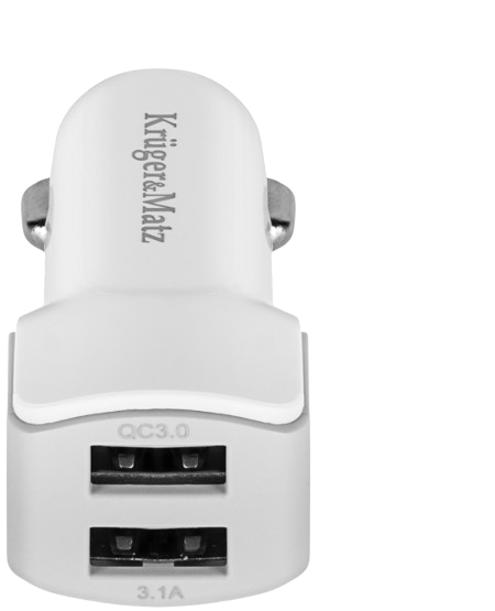 KRUGER&MATZ ŁADOWARKA SAM KM-0018 2xUSB 3.0 3000mA