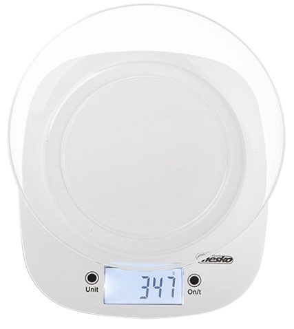 MESKO WAGA KUCHENNA MS-3179W z miską, biała