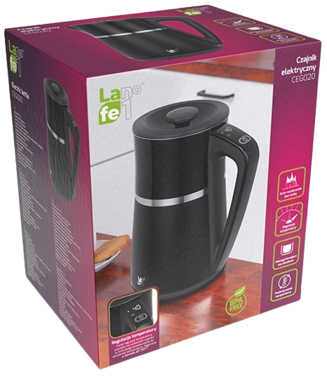 LAFE CZAJNIK CEG-020 1,7L 2200W reg.temp. 47290