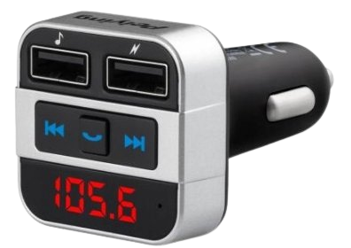 PEIYING TRANSMITER SAMOCHODOWY URZ-0468 2xUSB, BT