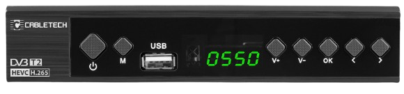CABLETECH TUNER DEKODER DVB-T2 URZ-0336C