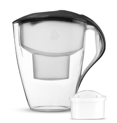 DAFI dzbanek ASTRA 3,0L + 3 UNIMAX czarny