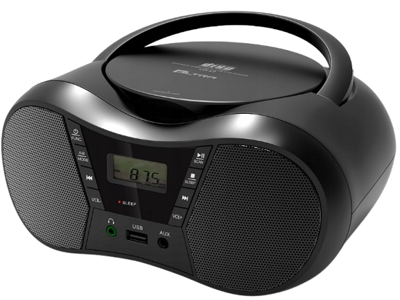 ELTRA RADIOODTWARZACZ CD-98 LILA USB czarny