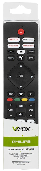 VAYOX PILOT DO TV PHILIPS VA-0269 + funkcje specj.