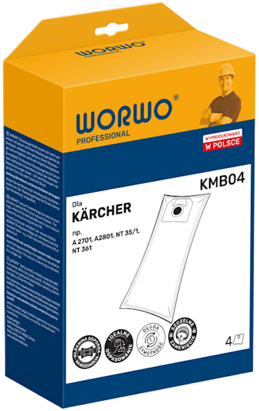 WORWO WORKI KARCHER KMB-04 1 kpl = 4 szt