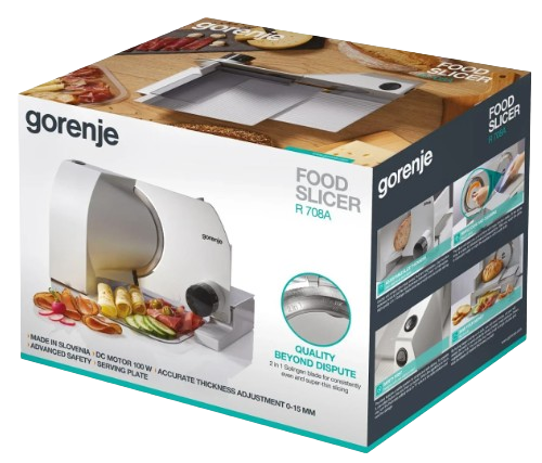 GORENJE KRAJALNICA R-708A INOX