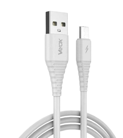 VAYOX KABEL USB-micro USB 2m VA-0290 biały