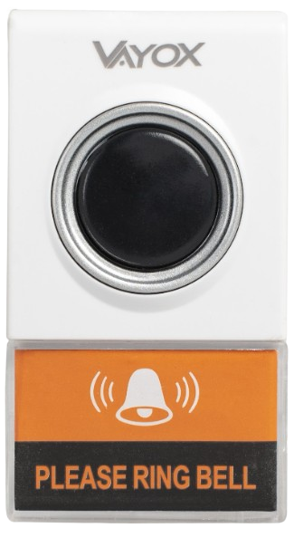 VAYOX DZWONEK VA-0268 110-240V / baterie biały